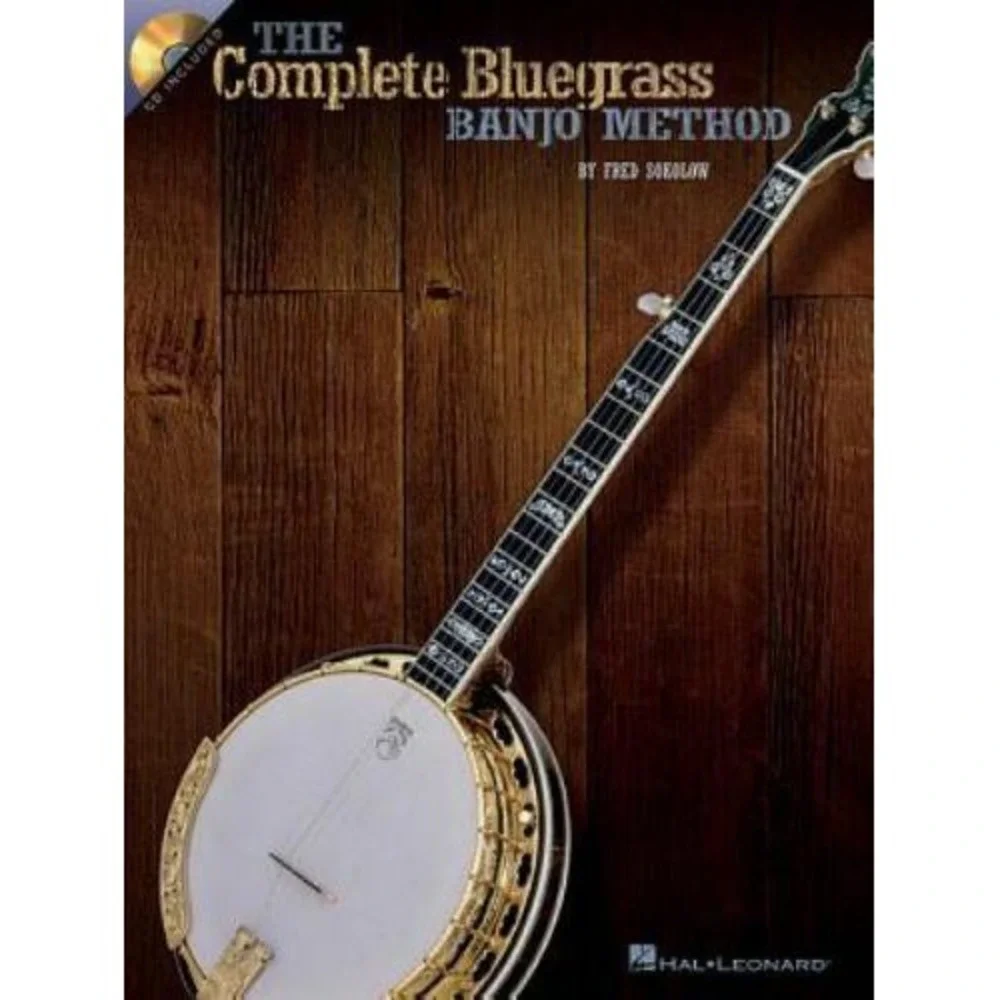 The Complete Bluegrass Banjo Method by Fred Sokolow Paperback Book + CD